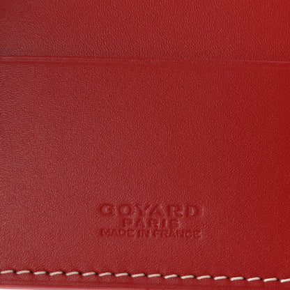 Goyard Goyardine Passport Wallet Red 6 of 9