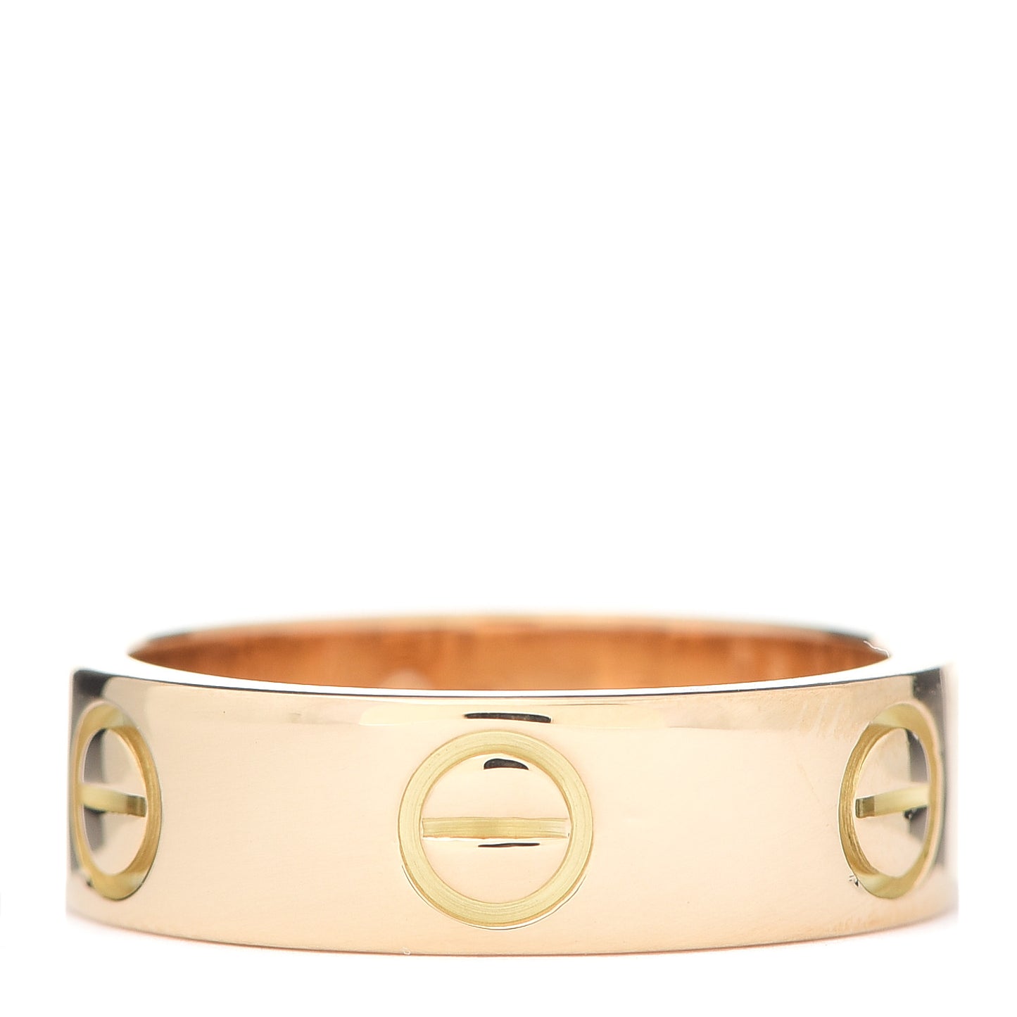 18K Yellow Gold 5.5mm LOVE Ring 52 6