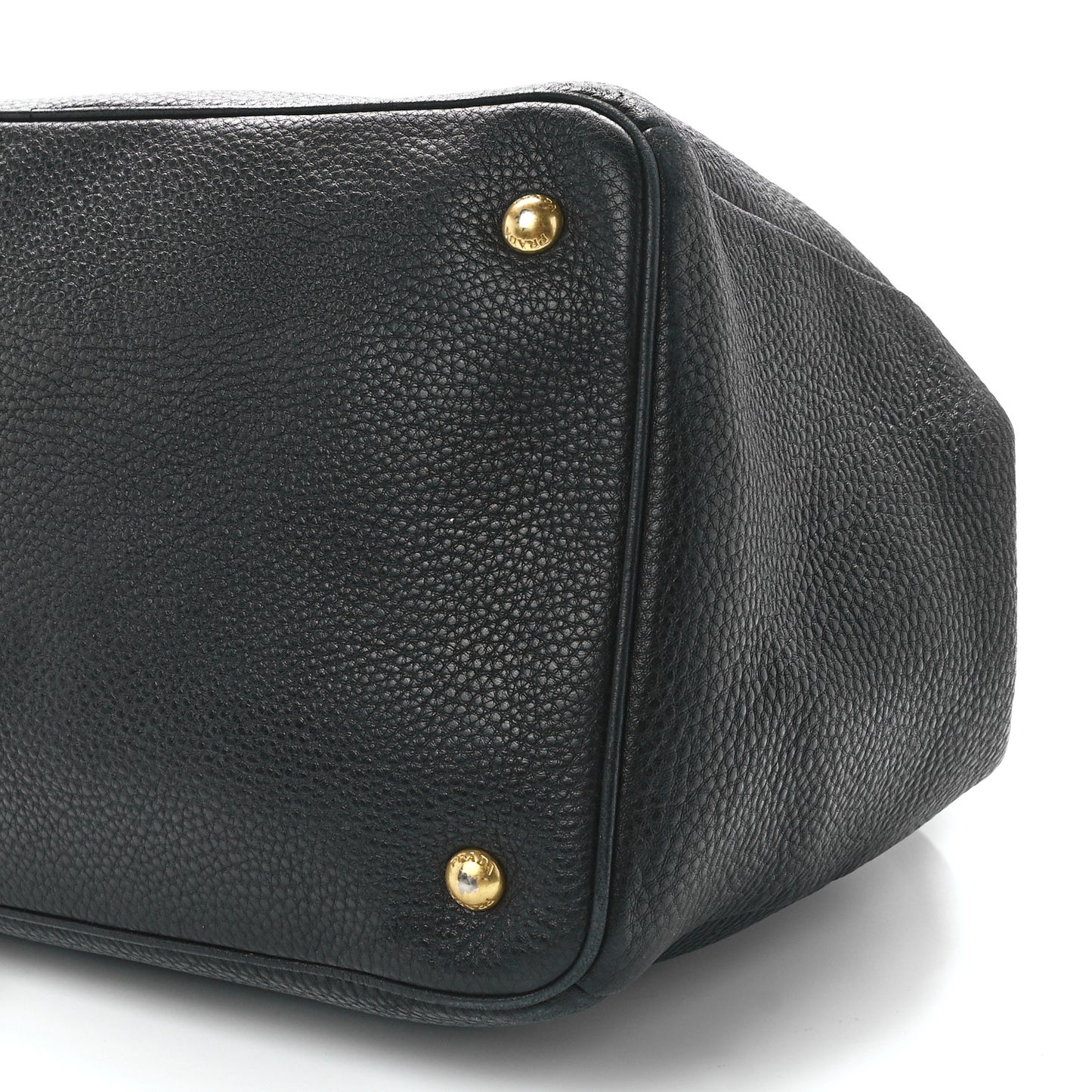 Vitello Daino Tote Black