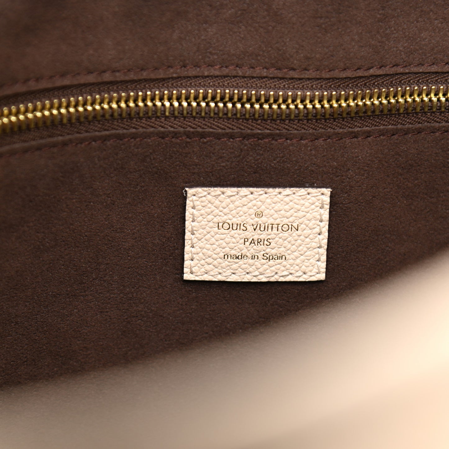 Empreinte Monogram Giant Neverfull MM Cream