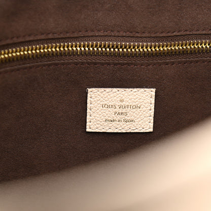 Louis Vuitton Empreinte Monogram Giant Neverfull MM Cream 7 of 10