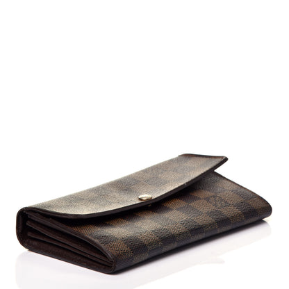 Louis Vuitton Damier Ebene Sarah Wallet 4 of 11