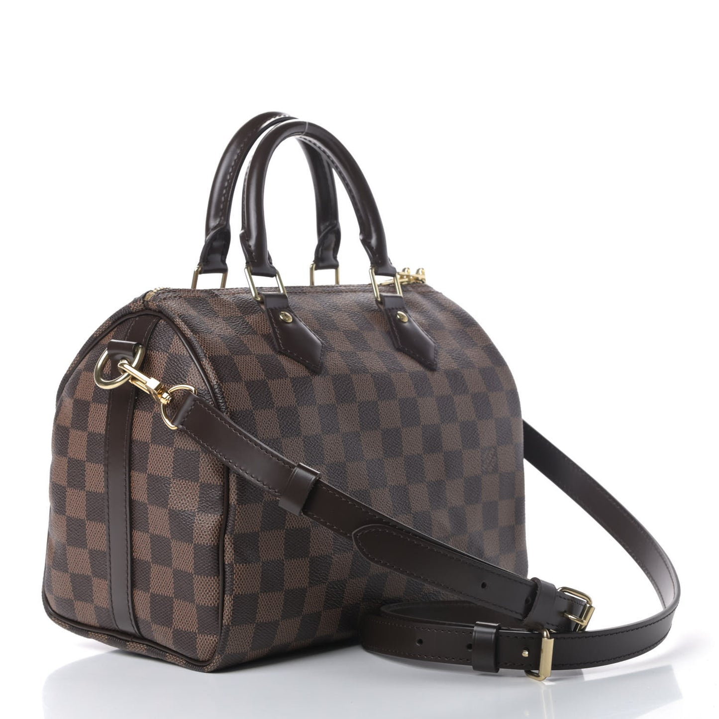 Damier Ebene Speedy Bandouliere 25