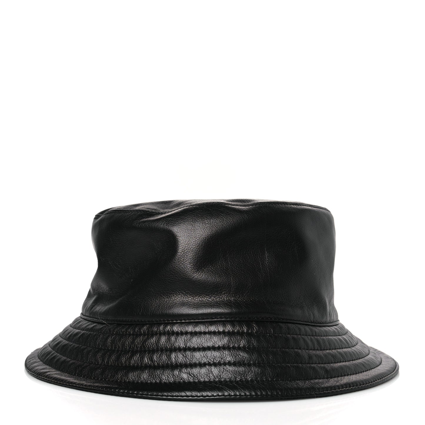 Newton Calfskin Fred Bucket Hat 59 Black