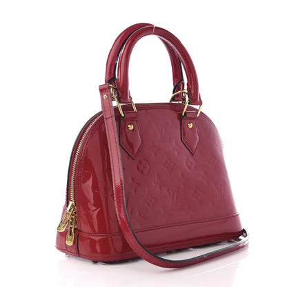 Louis Vuitton Vernis Alma BB Rose Indien 2 of 9