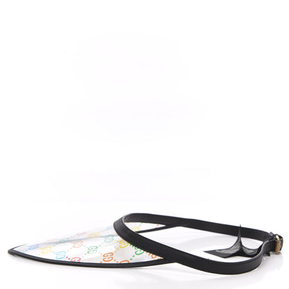 Gucci Calfskin Vinyl GG Visor M Black Multicolor 3 of 6