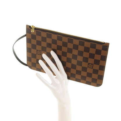 Louis Vuitton Damier Ebene Neverfull MM GM Pochette 2 of 7