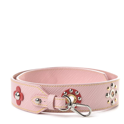 Louis Vuitton Epi Mechanical Flowers Bandouliere Shoulder Strap Rose Ballerine 1 of 8