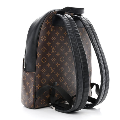 Louis Vuitton Monogram Macassar Josh NM Backpack 3 of 10