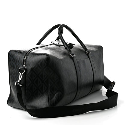 Christian Dior Coated Canvas CD Diamond Lingot 50 Bag Black 2 of 9