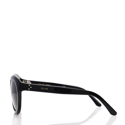 Celine Acetate Round Sunglasses CL400711 Black 3 of 6