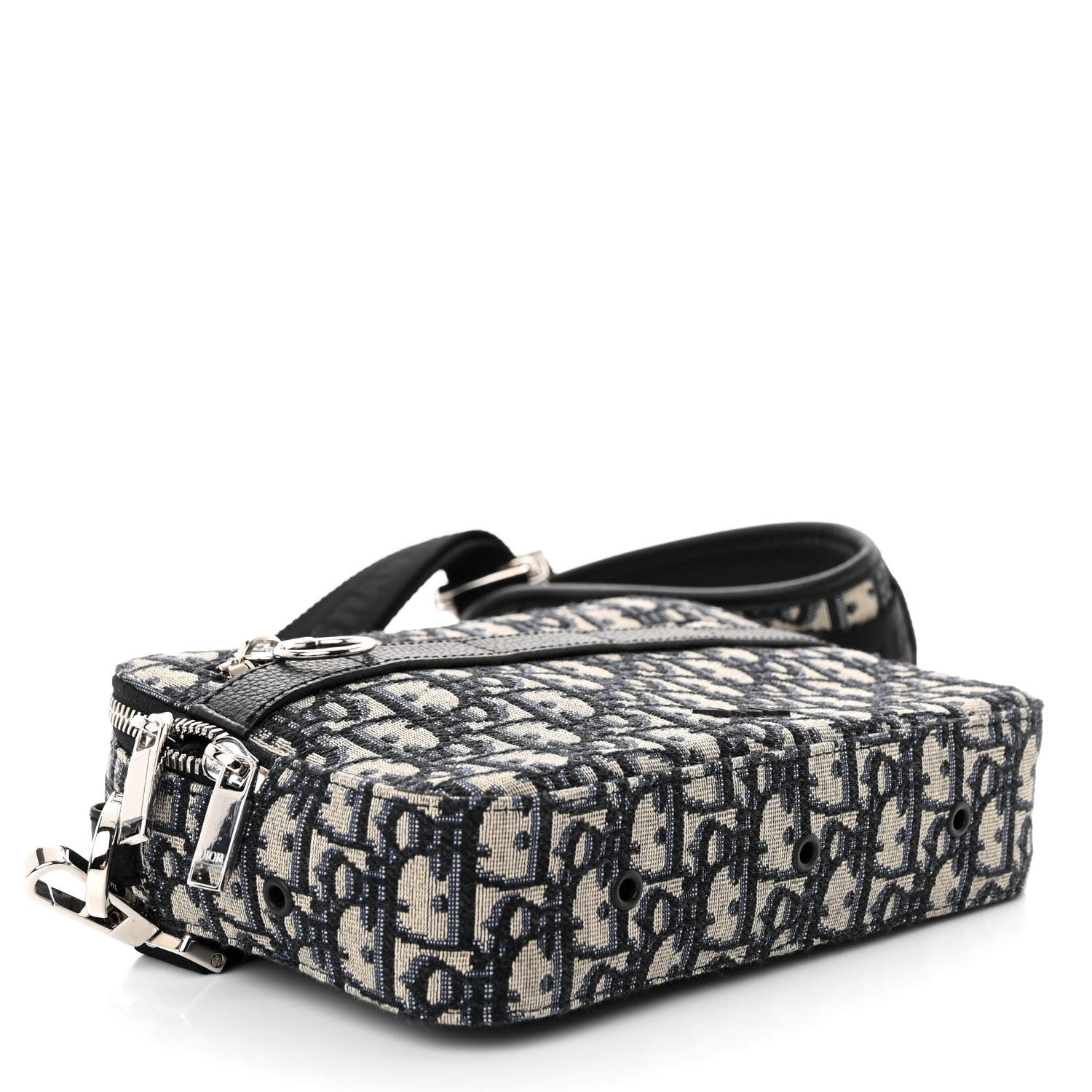 Christian Dior HOMME Oblique Safari Messenger Blue 4 of 9