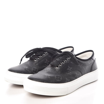 Louis Vuitton Monogram Eclipse Trocadero Sneakers 5 Black 3 of 8