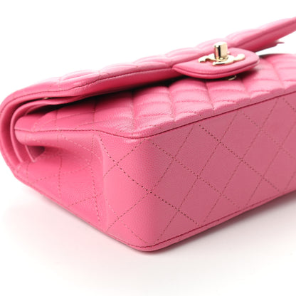 Chanel Caviar Quilted Small Double Flap Pink 6 of 10