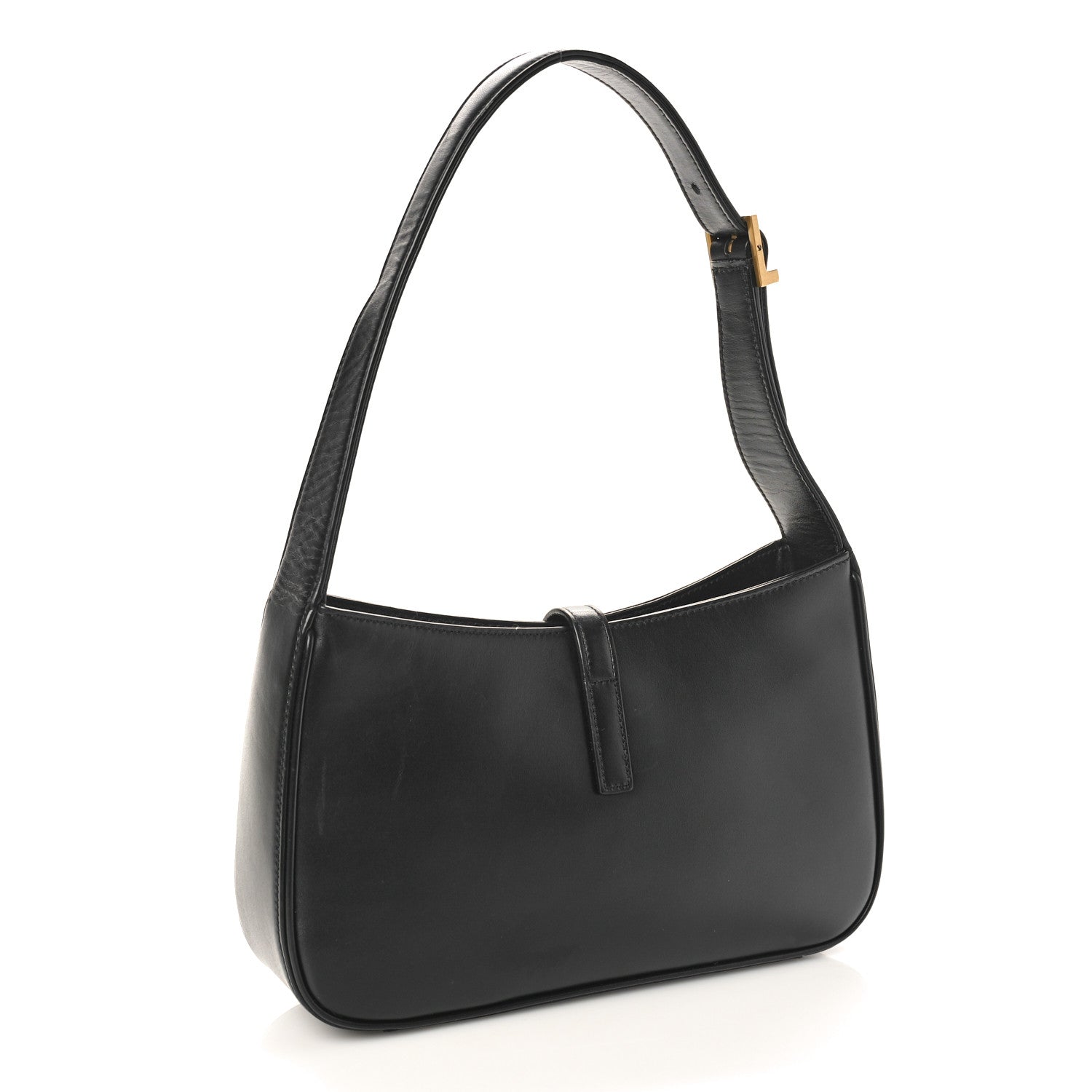 Saint Laurent Smooth Calfskin Le 5 A 7 Hobo Black 3 of 9