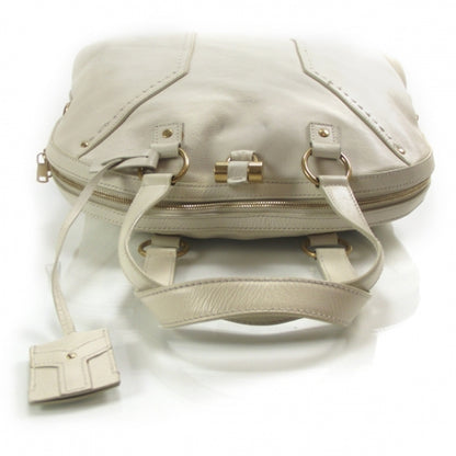 Saint Laurent Leather Large Muse Ivory 5 of 10