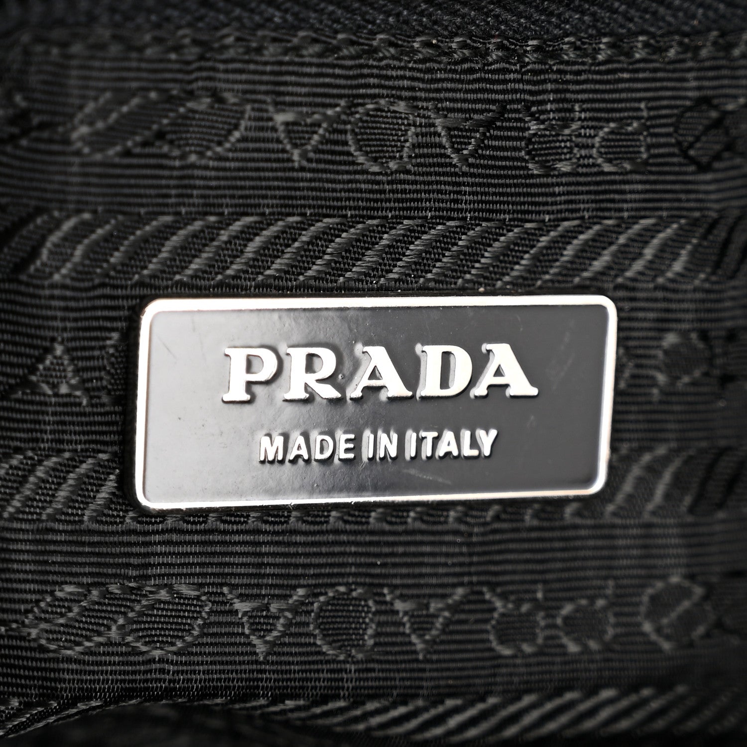 Prada Tessuto Nylon Shopping Tote Black 6 of 11