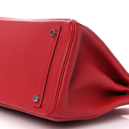 Hermes Togo Birkin 30 Rouge Vif 10 of 14