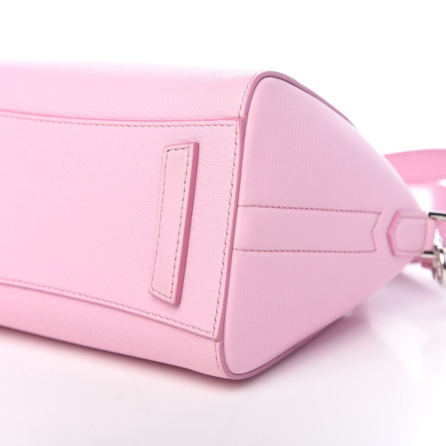 Sugar Goatskin Mini Antigona Bright Pink