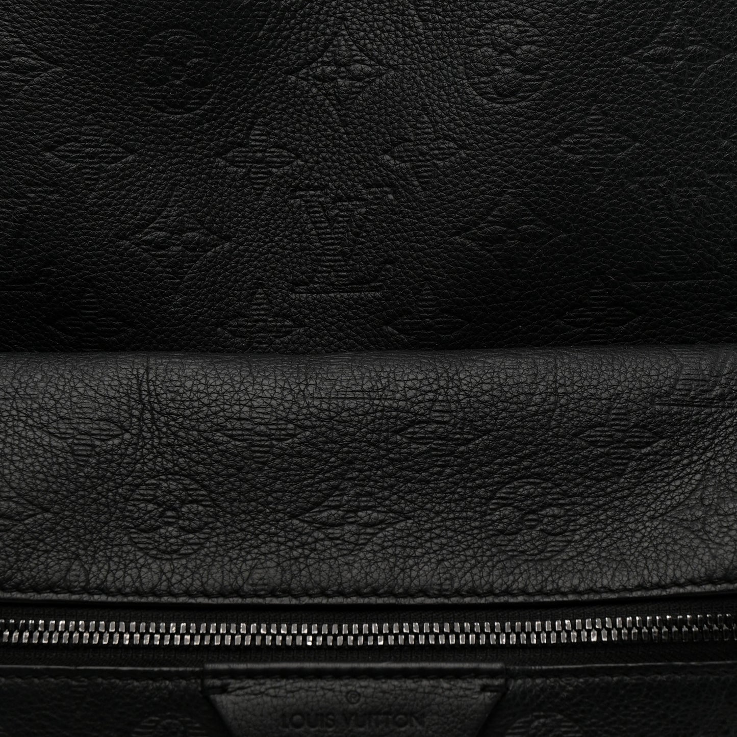 Calfskin Monogram Shadow Discovery Backpack Black