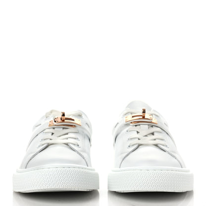 Hermes Calfskin Day Sneakers 41 White 2 of 9