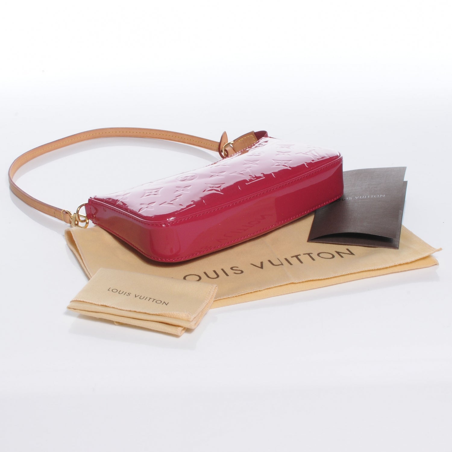 Louis Vuitton Vernis Pochette Accessories NM Rose Indien 4 of 7