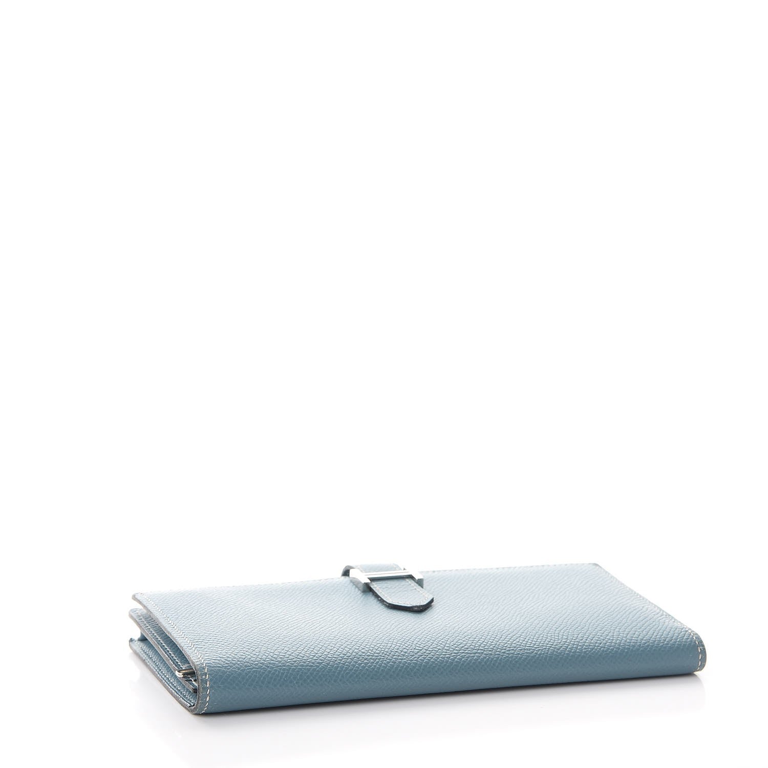 Hermes Epsom Bearn Wallet Blue Jean 4 of 7