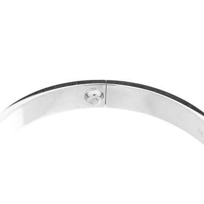 Cartier 18K White Gold LOVE Bracelet 18 6 of 9