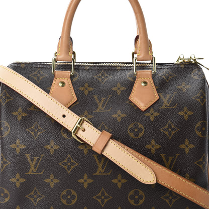 Louis Vuitton Monogram Speedy Bandouliere 25 10 of 10