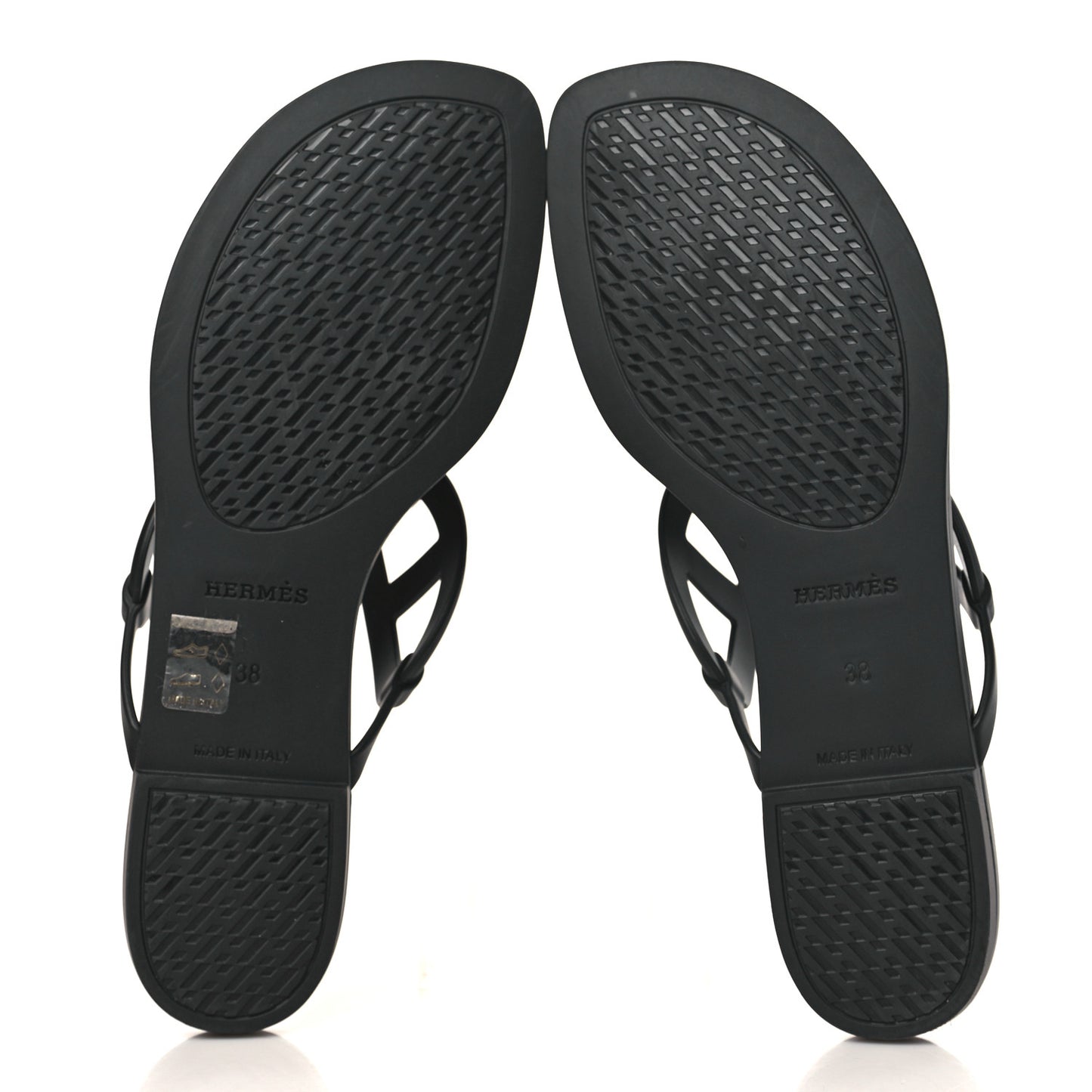 Rubber Womens Egerie Sandals 38 Black