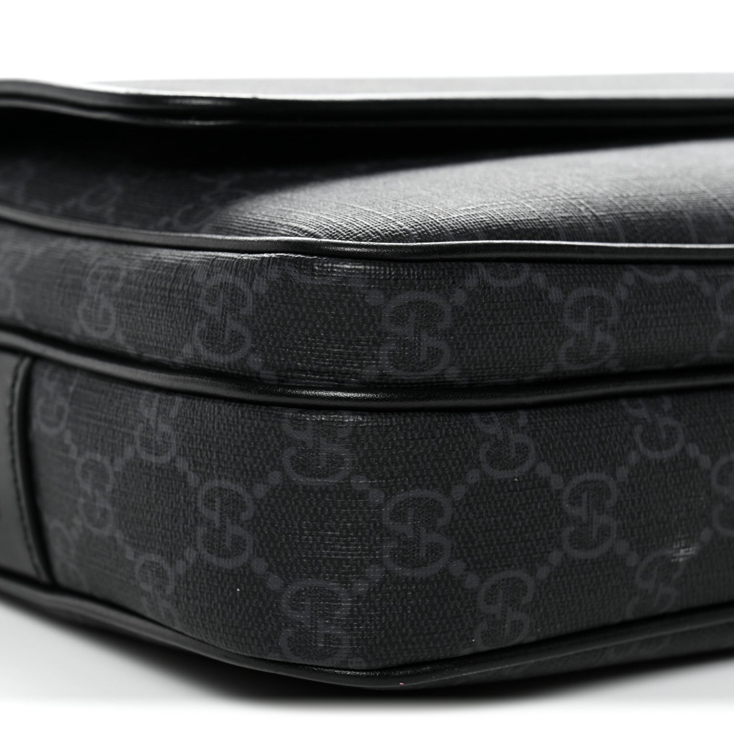 Gucci GG Supreme Monogram Small Crossbody Bag Black 9 of 10