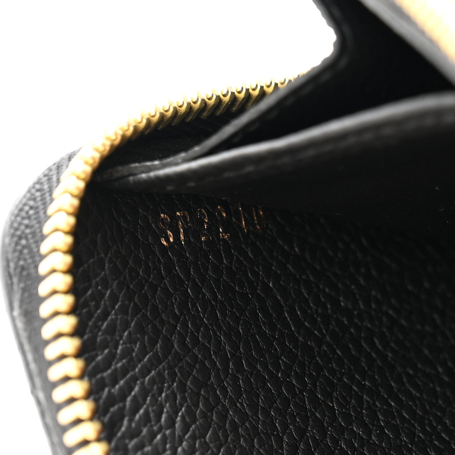 Louis Vuitton Empreinte Zippy Wallet Black 9 of 10