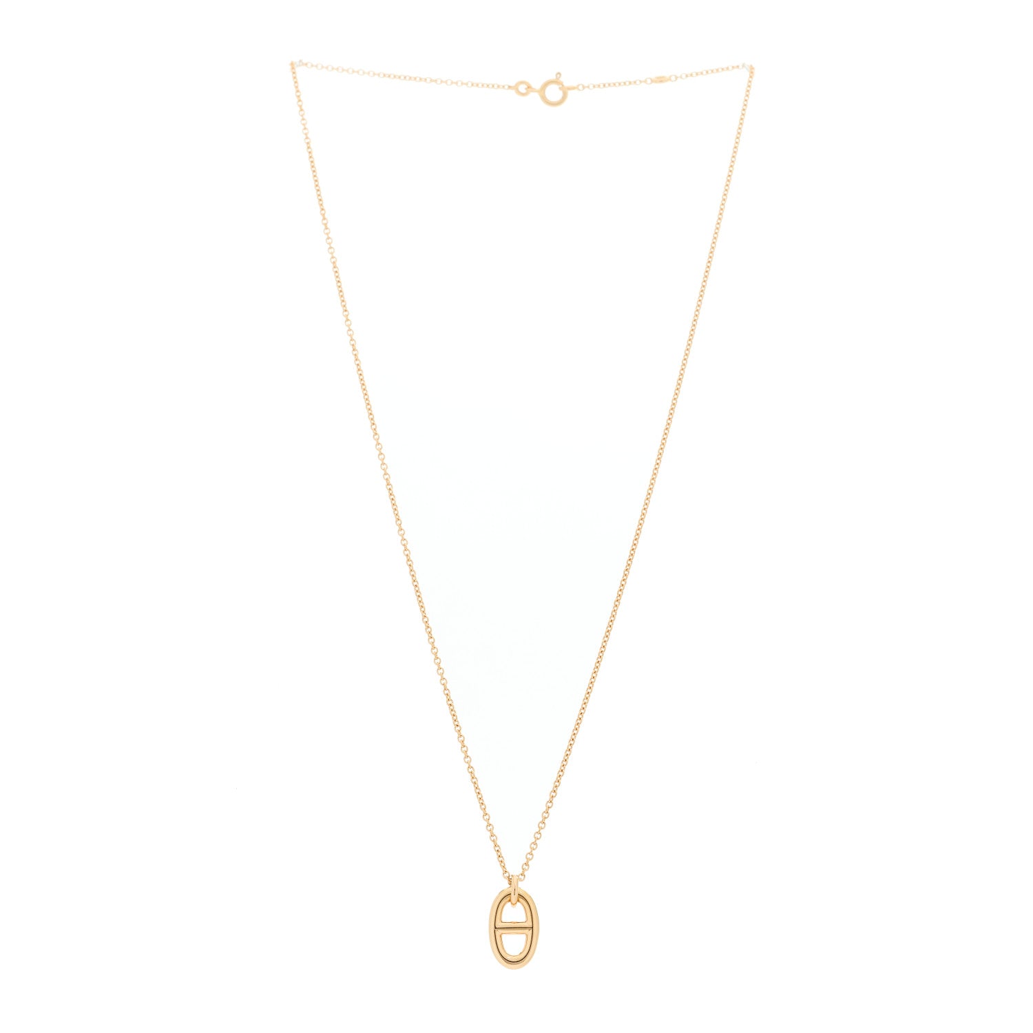 Hermes 18K Rose Gold PM Farandole Pendant Necklace 3 of 6
