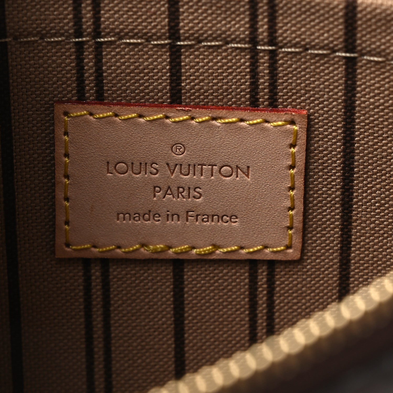 Louis Vuitton Monogram Neverfull MM GM Pochette 6 of 7