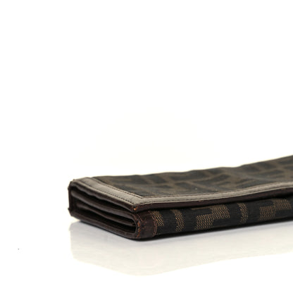 Fendi Zucca Continental Wallet Tobacco 7 of 10