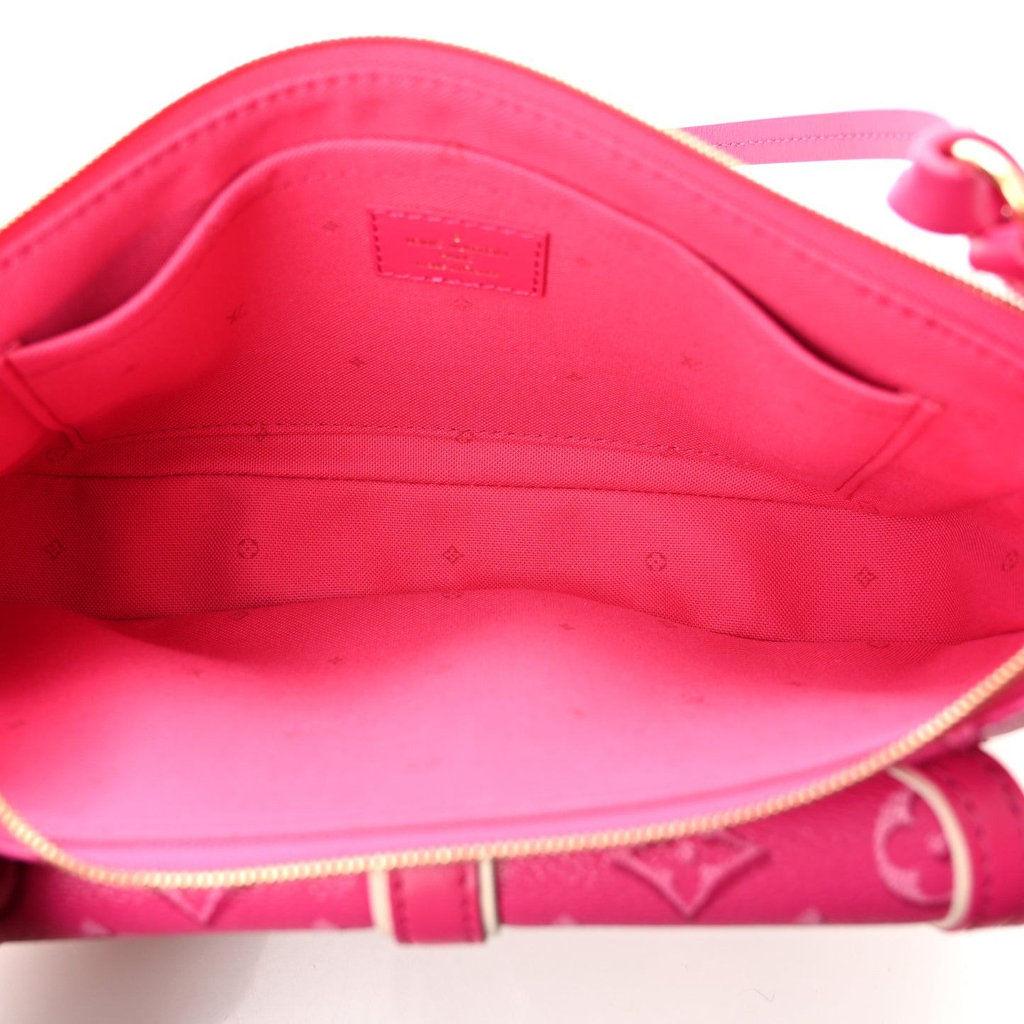 Monogram Fall For You Maxi Multi Pochette Accessories Fuchsia