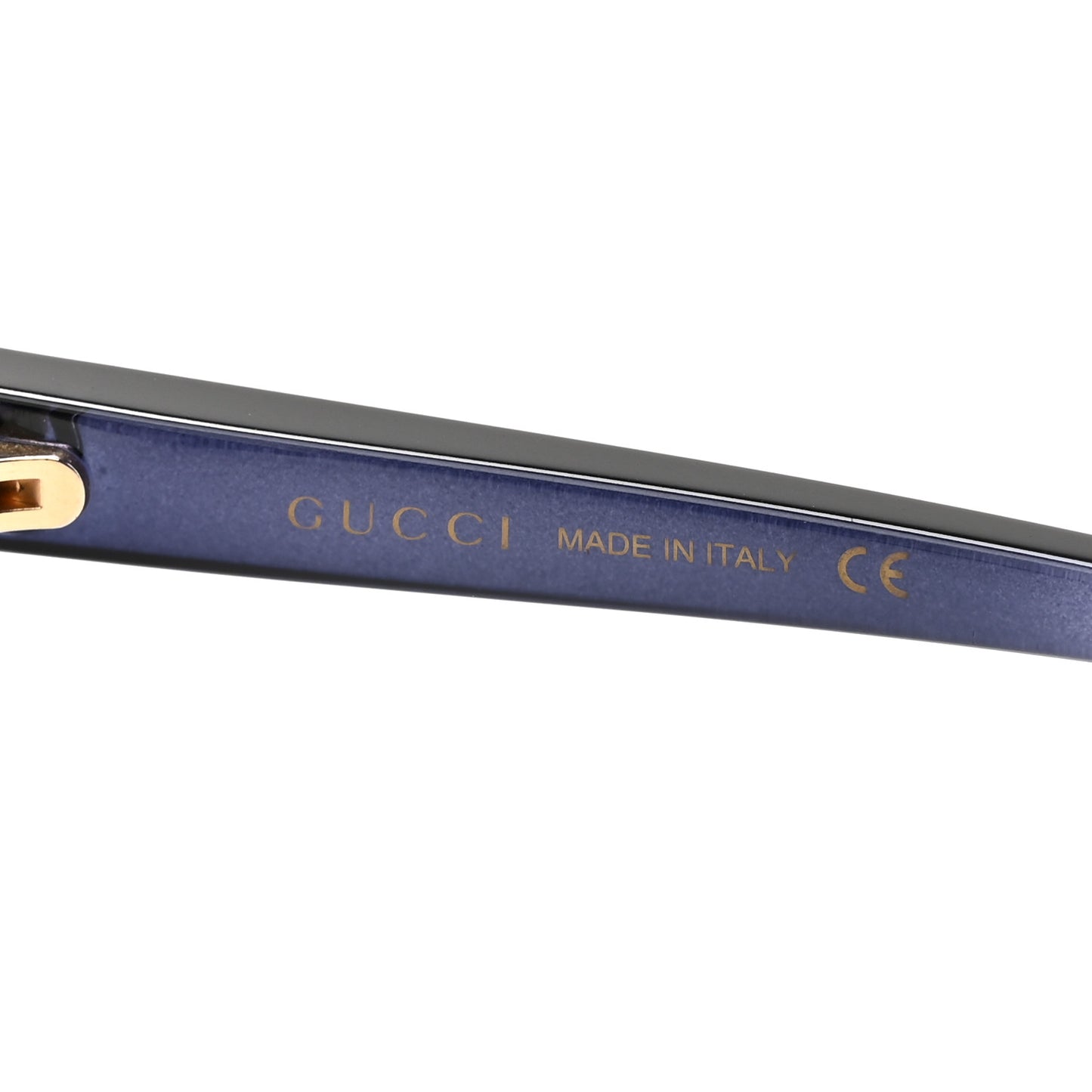 Round Sunglasses GG0367S Blue Grey