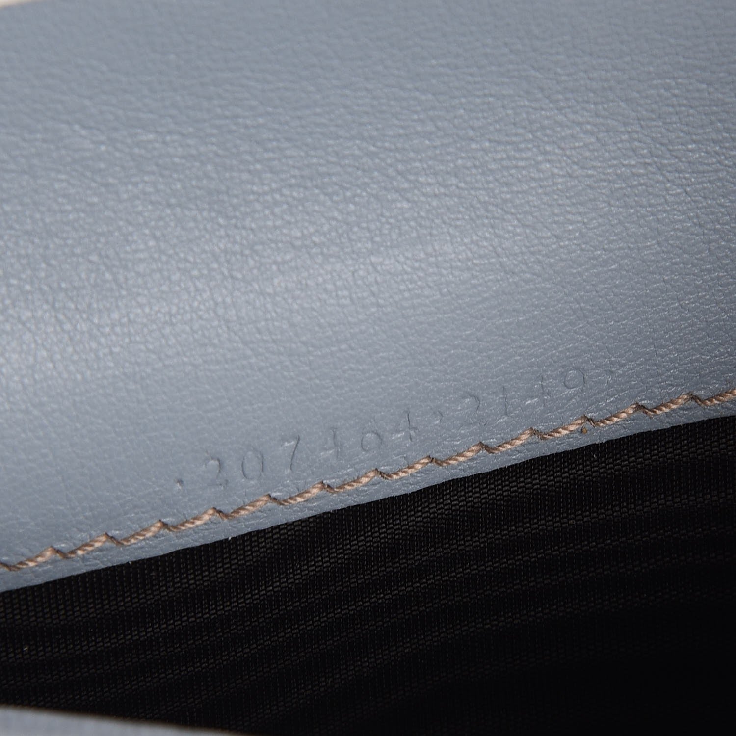 Gucci Guccissima Joy Zip Around Organizer Wallet Light Blue 7 of 13
