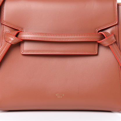 Celine Smooth Calfskin Mini Belt Bag Terracotta 9 of 13