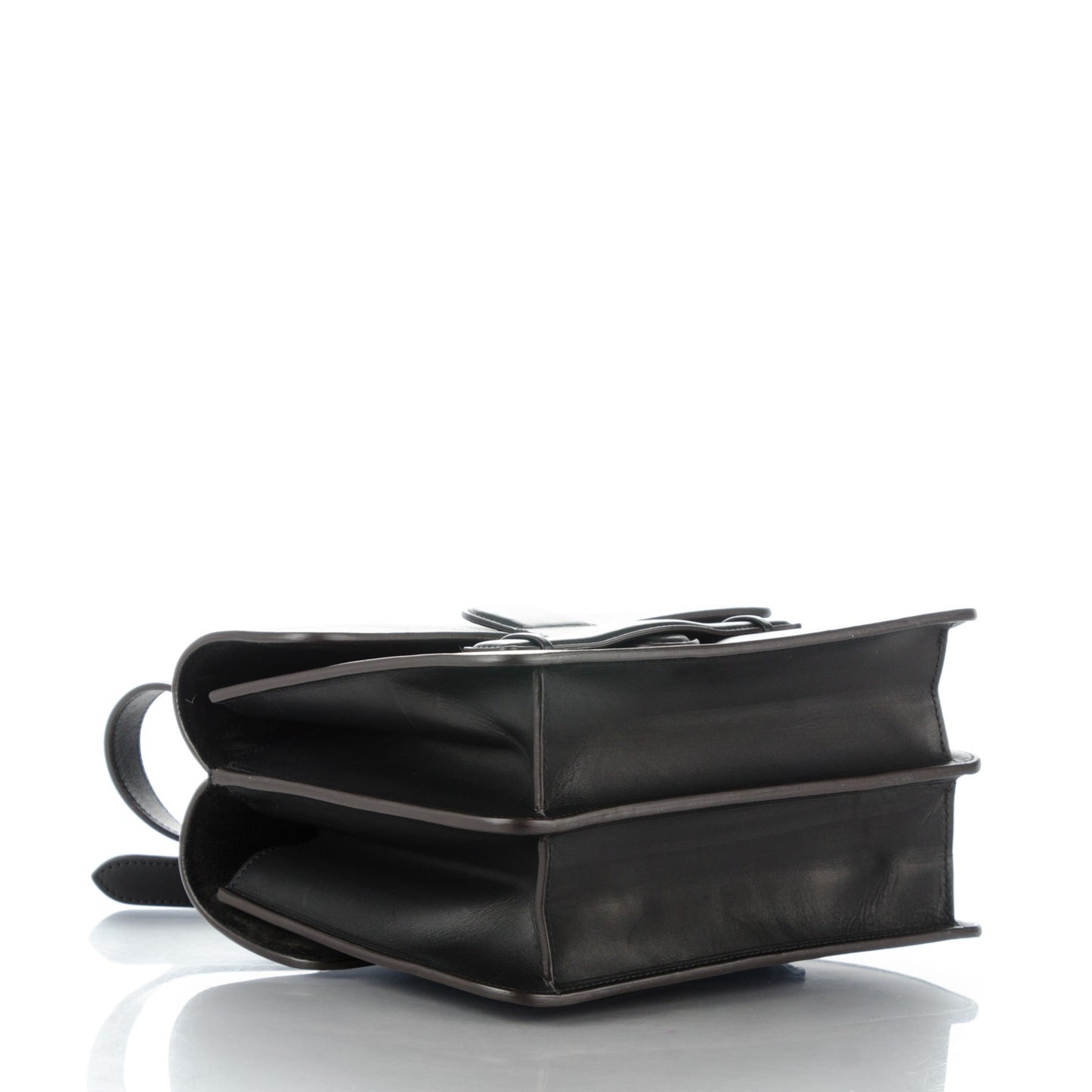 Natural Calfskin Medium Symmetrical Bag Black