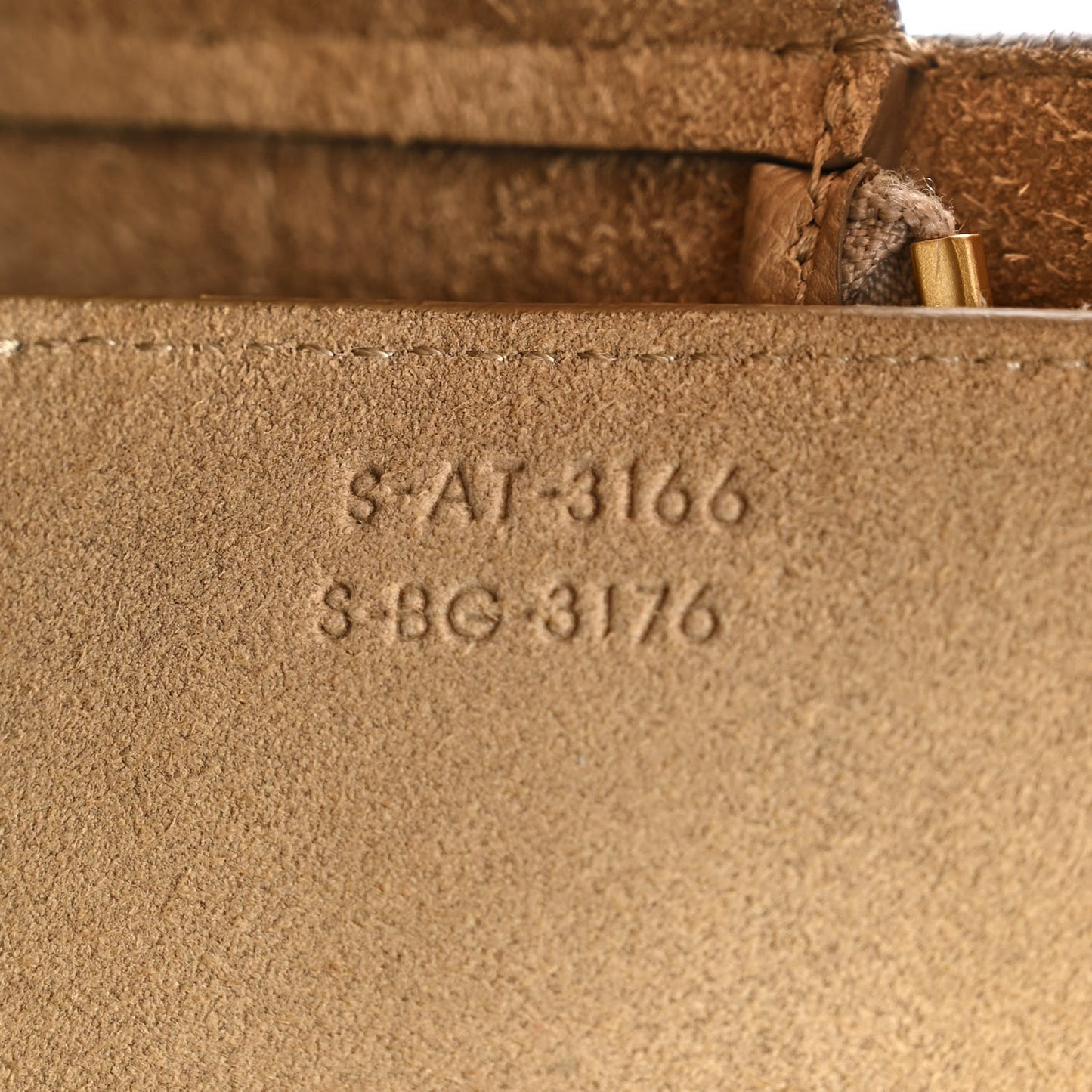 Grained Calfskin Mini Belt Bag Light Taupe