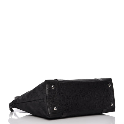 Gucci Nylon Monogram Medium Abbey Tote Black 4 of 10
