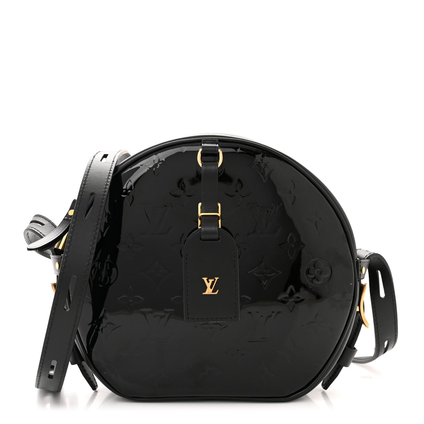 Vernis Boite Chapeau Souple MM Black
