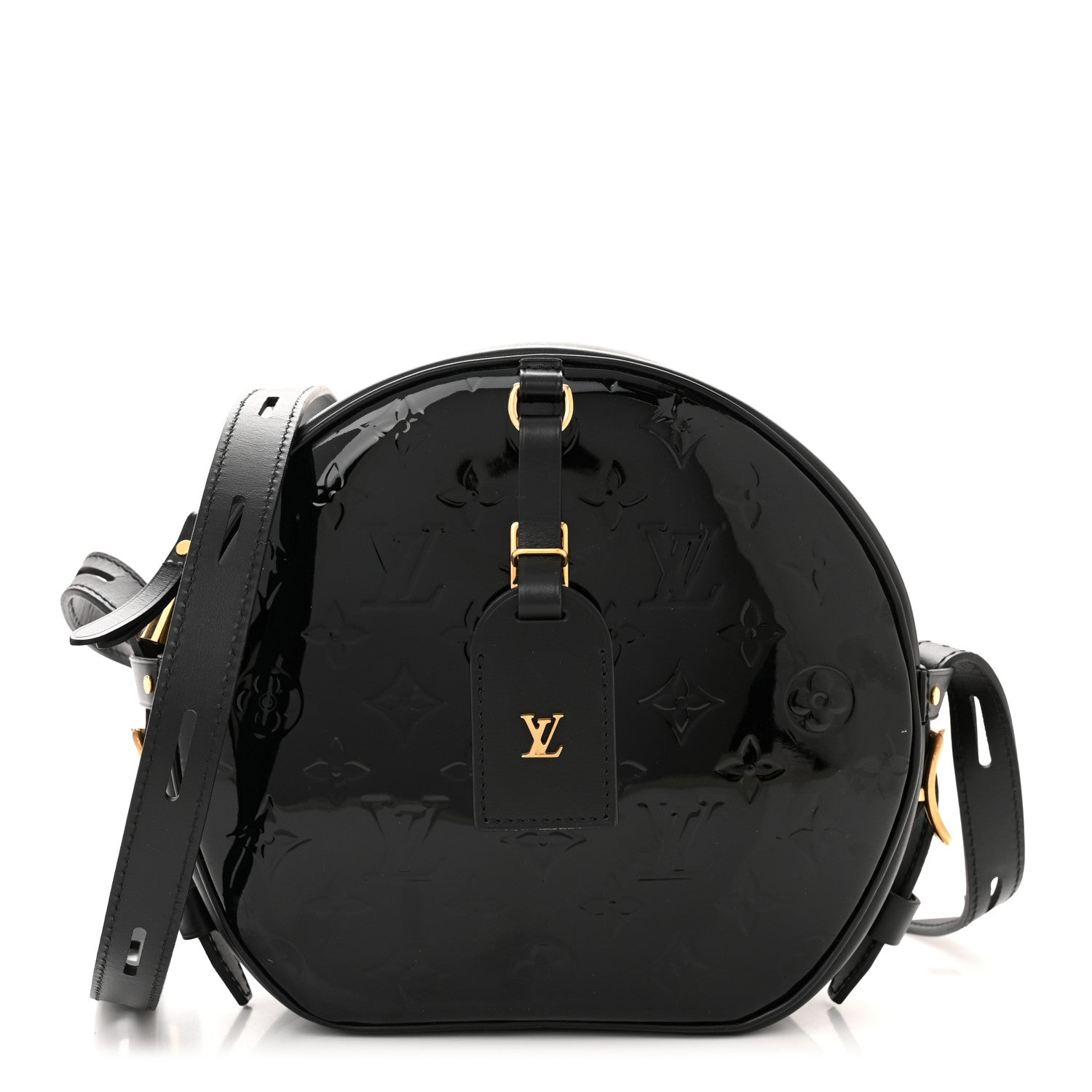Louis Vuitton Vernis Boite Chapeau Souple MM Black 1 of 11