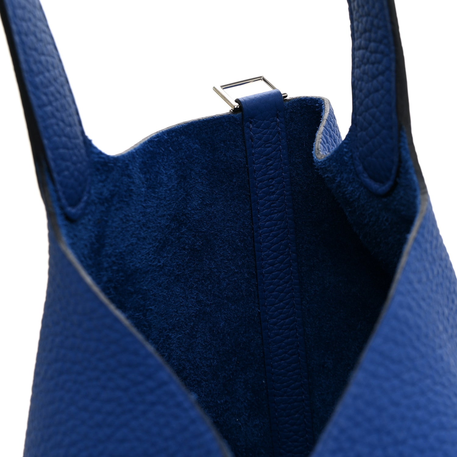 Hermes Taurillon Clemence Picotin Lock 22 MM Bleu Electrique 7 of 10