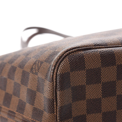 Louis Vuitton Damier Ebene Neo Neverfull MM Rose Ballerine 14 of 18