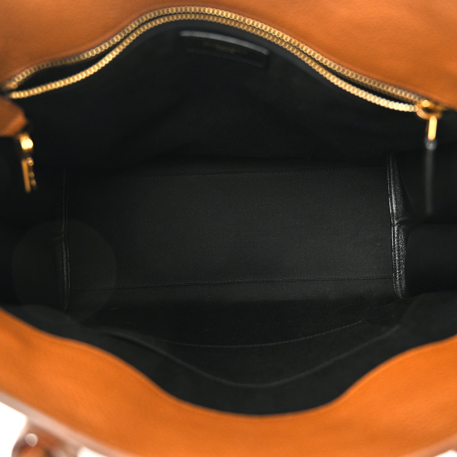 Saint Laurent Grained Calfskin Sac De Jour Souple North South Tote Brown 5 of 11