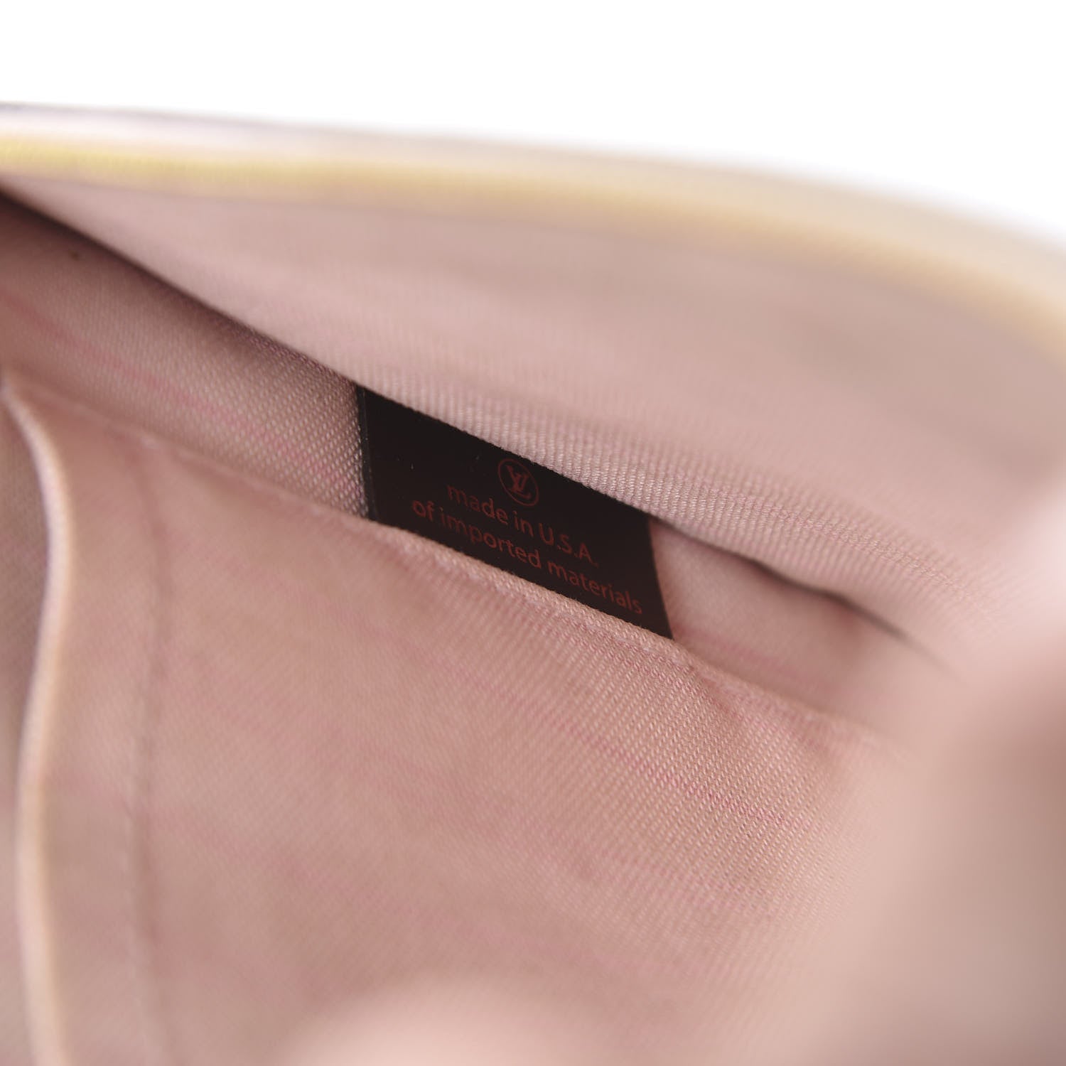 Louis Vuitton Damier Ebene Neverfull MM GM Pochette Rose Ballerine 9 of 10