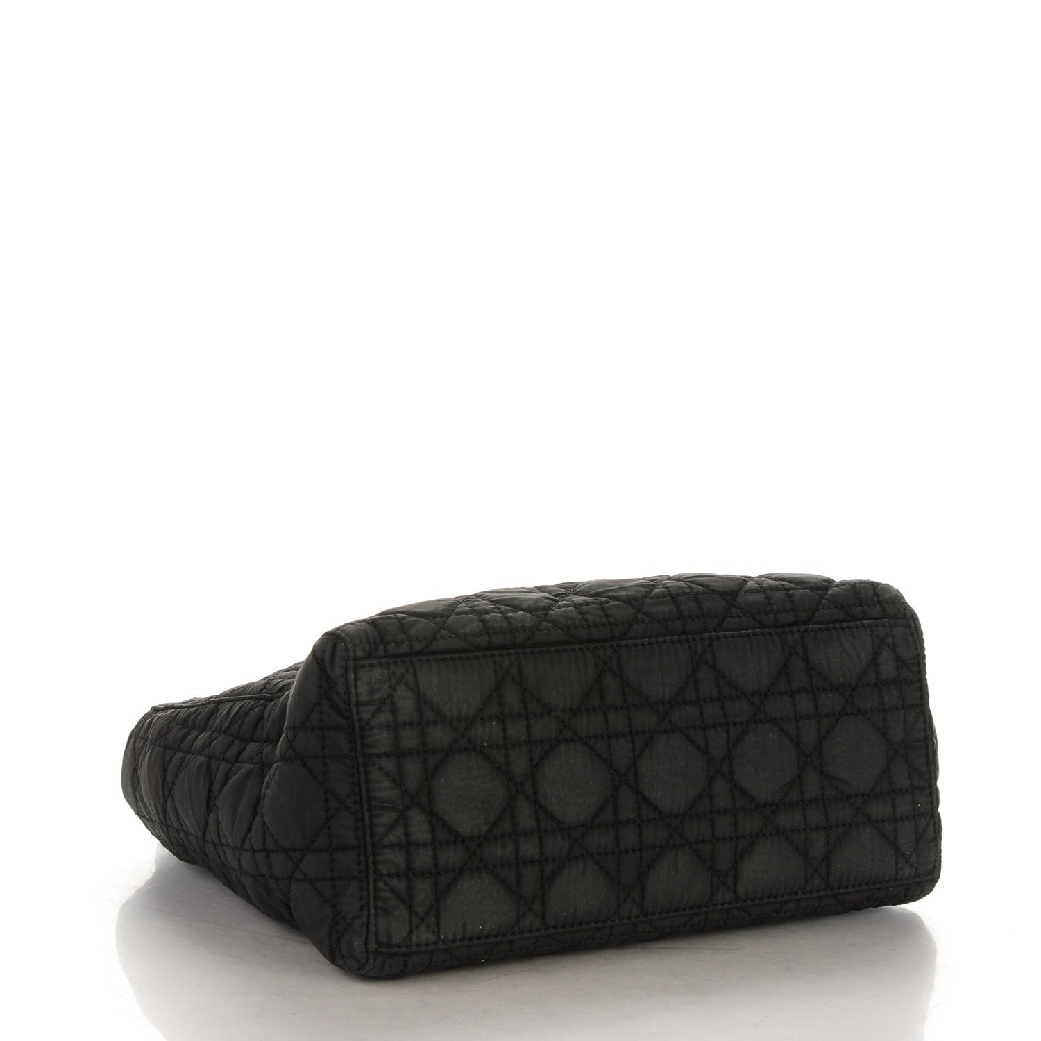 Christian Dior Nylon Cannage Medium Lady Dior Black 4 of 9