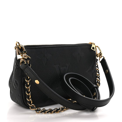 Louis Vuitton Empreinte Monogram Giant Multi Pochette Accessories Black 3 of 11